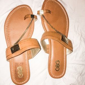 Tan Sandals